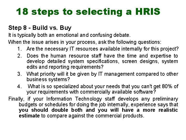 How to choose the right HRIS system for a rapidly growing company