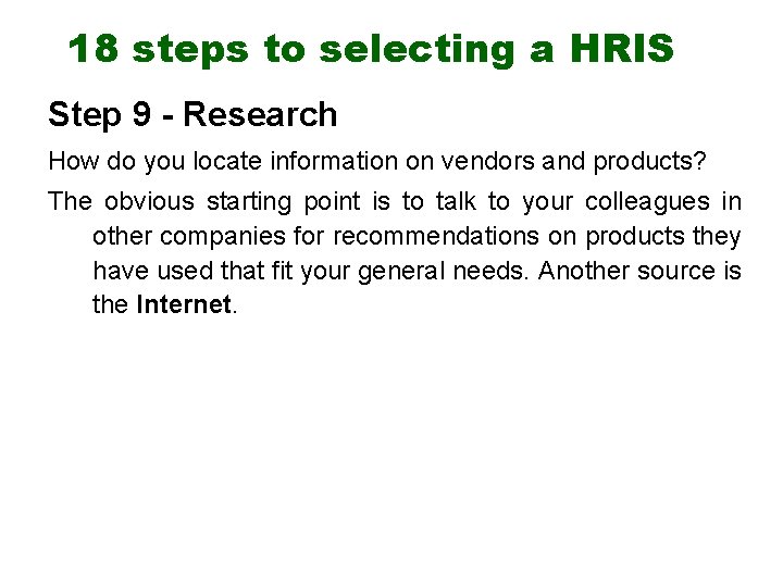 How to choose the right HRIS system for a rapidly growing company