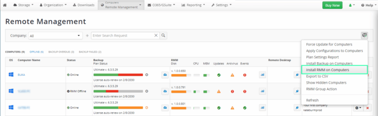 Scripting in RMM