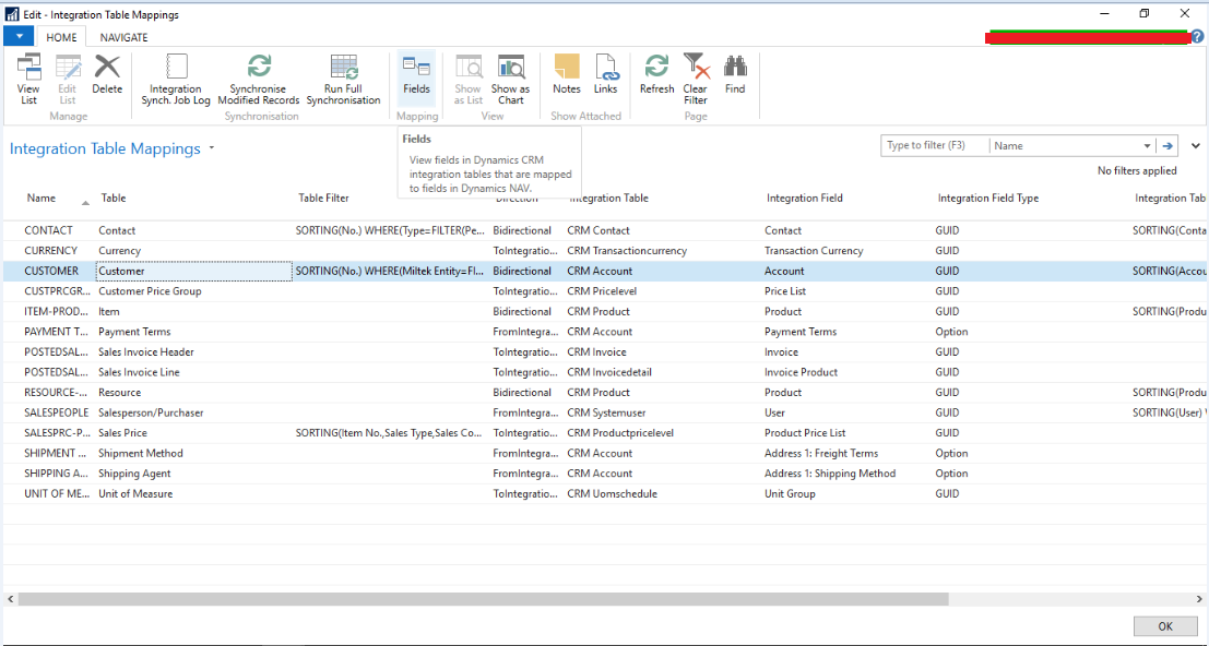 Navision crm