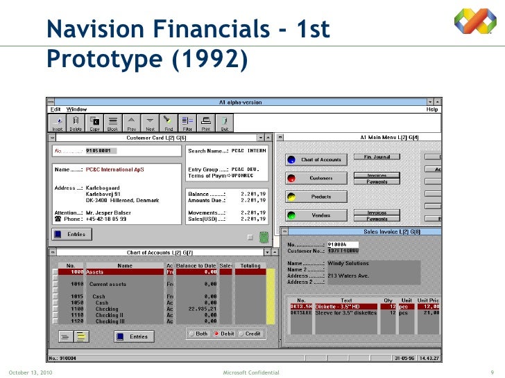 Navision program