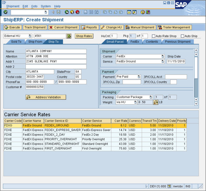 Sap erp 6.0